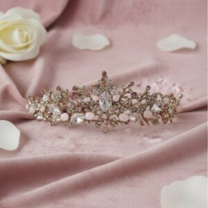 Pearl-Embellished Wedding Tiara