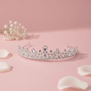 Elite Silver Stone Tiara