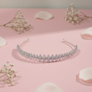 Regal Queen Gold Bridal Tiara