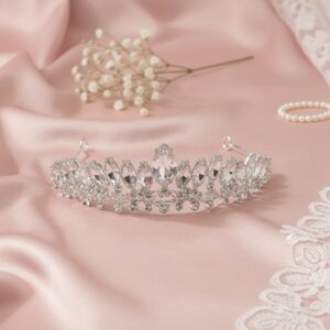 Statement Silver Bridal Crown