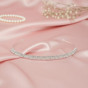 Luxe Pearl Floral Crown