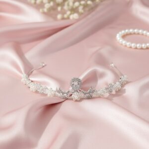 Petite Pearl Bridal Crown